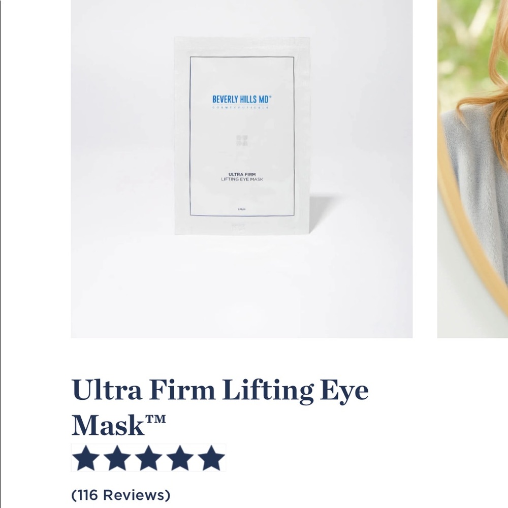 Beverly Hills MD ULTRA FIRM Uplifting Eye Mask